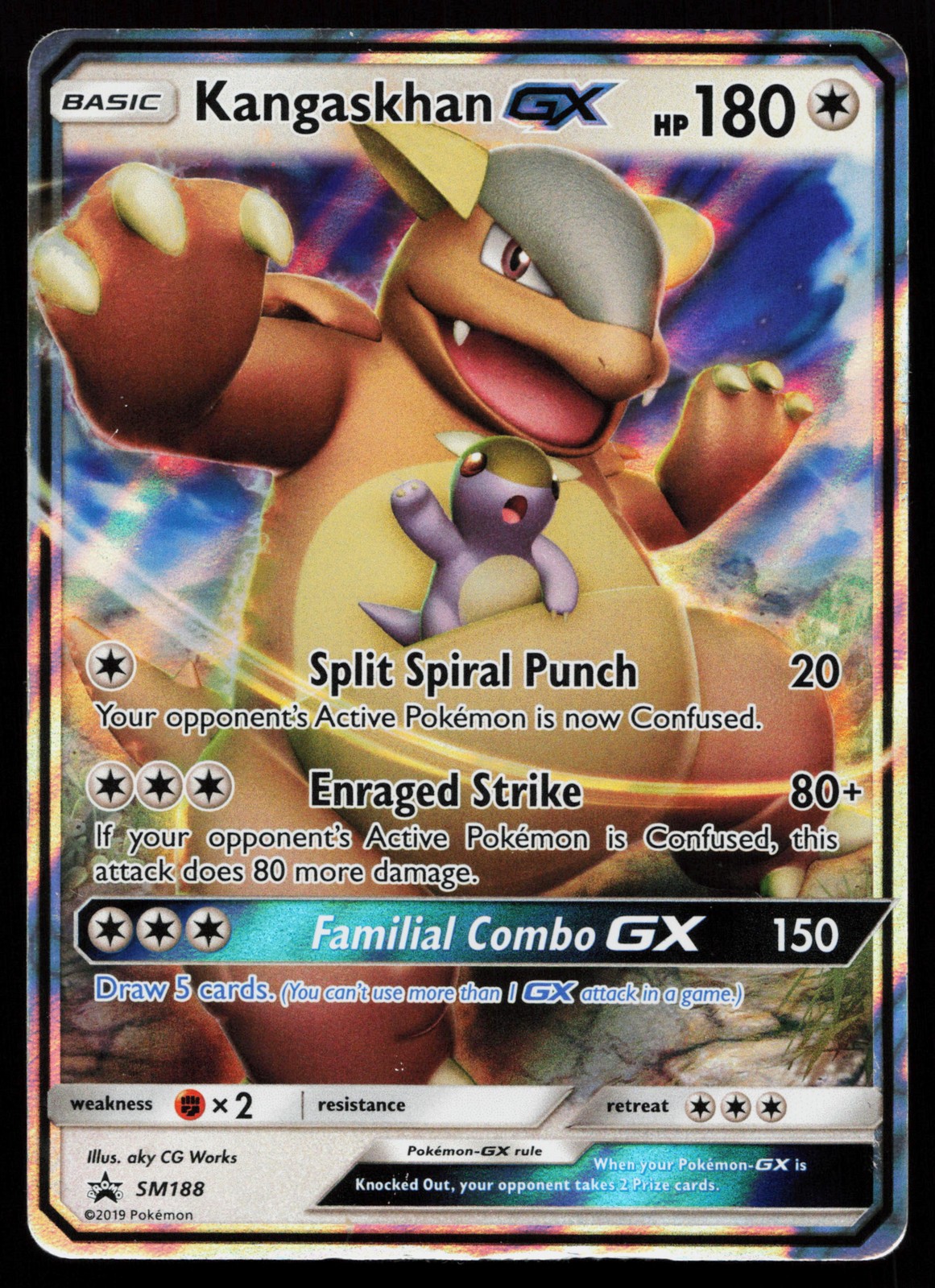 Kangaskhan GX SM188 Promo SM Promos Pokémon Card