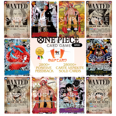 op 9 one piece tcg card list Japanese OP-09 Booster Box Four Emperors : Toys & Games The Most Valuable Cards In