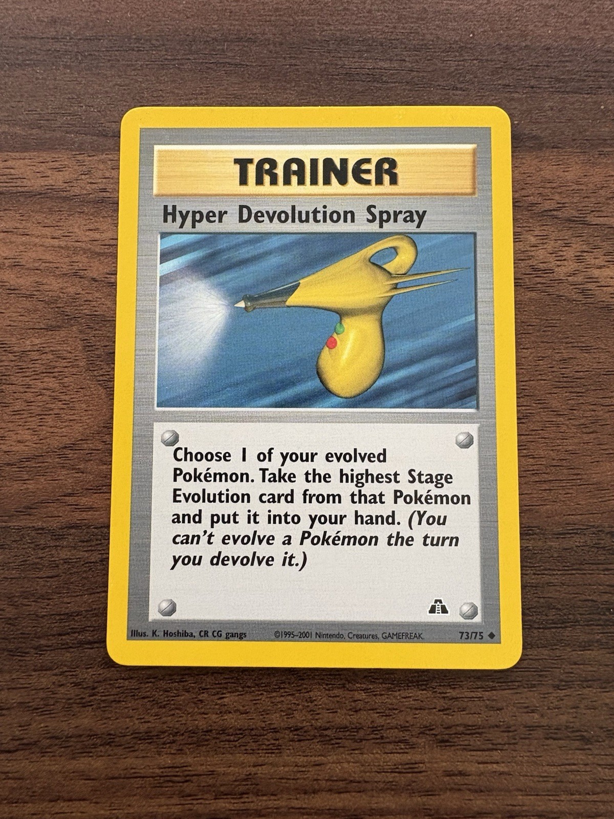 Pokemon Hyper Devolution Spray (73/75) Neo Discovery NM