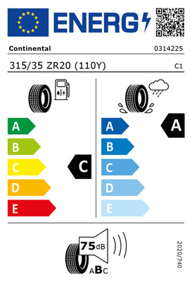 Etiqueta de neumáticos