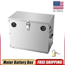 Group 2431 Trolling Motor Battery Box Stainless Steel Shell For Cars Motors