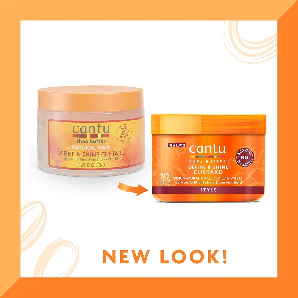 Manteca de karité Cantu para rizar el cabello natural natillas, 12 onzas  Foto 4 de 4