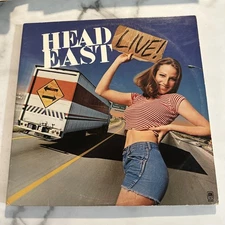Head East Head East Live LP 1979 Vinyl SP-6007 Vintage Hard Rock Record Minty