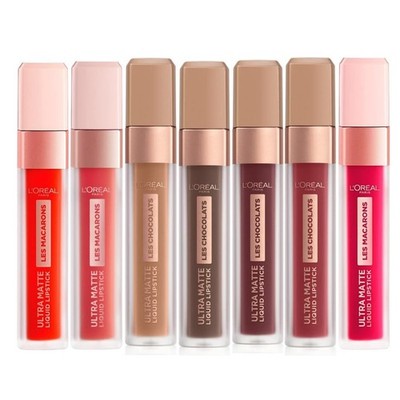 L'Oreal Les Macarons Ultra Matte Liquid Lipstick - Wählen Sie Ihren Farbton