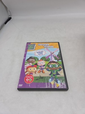Super Why - Fairytale Friends - DVD - ACCEPTABLE - WATER DAMAGE - TESTED