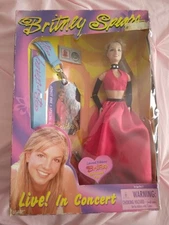 Britney Spears Doll ~ Backstage Pass Red Dress ●NRFB