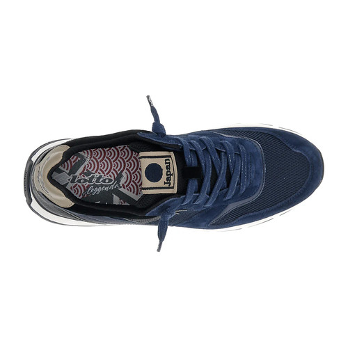 SCARPE SNEAKERS UOMO LOTTO LEGGENDA TOKYO GINZA 220334 JAPAN BLU ORIGINALE PE - Picture 6 of 7