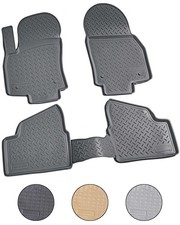 3D Gummi Fussmatten für OPEL Astra H | BJ 2004-2014 | passgenau mit Rand