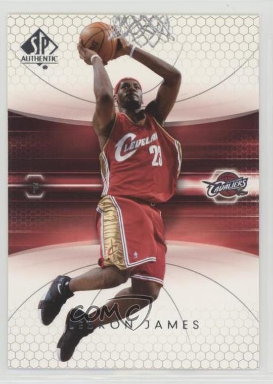 2004-05 SP Authentic LeBron James #14 cj2
