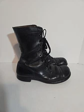 Vintage 1950's/60s BF Goodrich GJ Black Military Combat Boots Sz 9.5R GJ 5-61