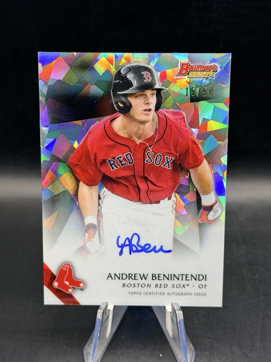 Andrew Benintendi Autograph Baseball Cards for sale | eBay