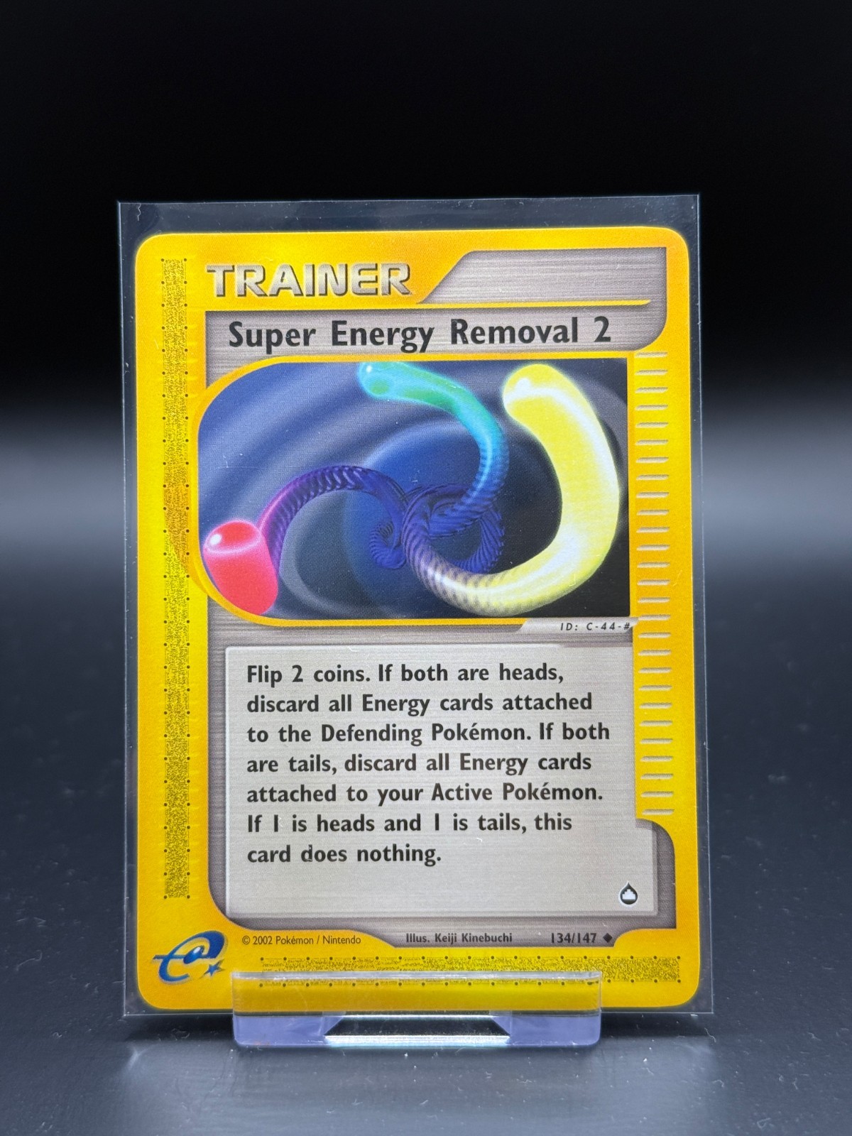 Super Energy Removal 2 134/147 Aquapolis LP Pokemon Card TCG Vintage e-Reader 