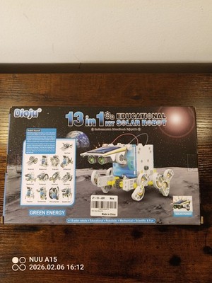 Stem Dioju Solar Robot Creation Kit Ages 6+ Science/Education NIB Genius Toys