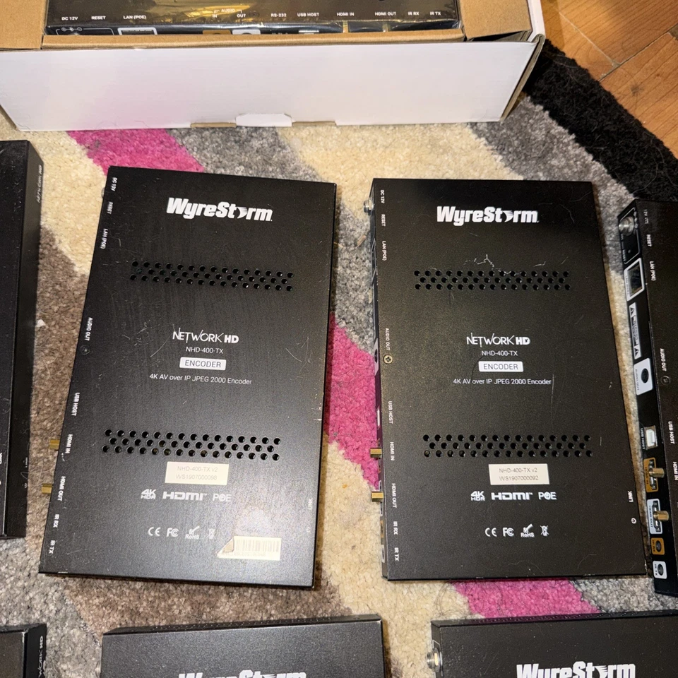 Wyrestorm Network HD NHD-400 VoIP System.  6x5 and controller - Image 3 of 4