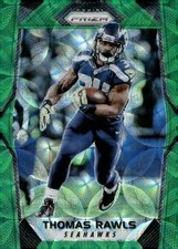 2017 Panini Thomas Rawls Green Scope Prizm /99