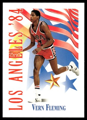 1991-92 SkyBox Los Angeles '84 Vern Fleming #557 USA Basketball