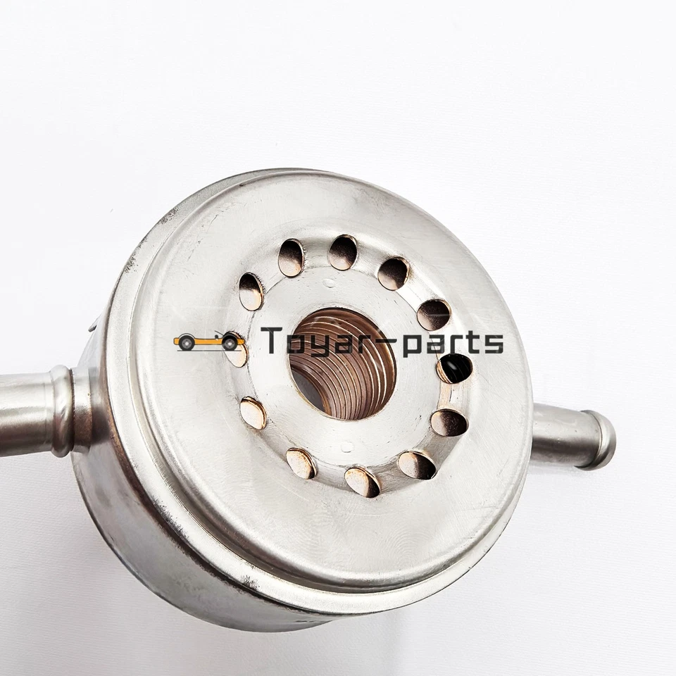 OEM Oil Cooler Assy For Nissan Armada Pathfinder Titan INFINITI QX56 21305-ZQ53A - Imagem 2 de 4