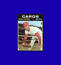Steve Carlton 1971 Topps #55 - St. Louis Cardinals - EX-MT