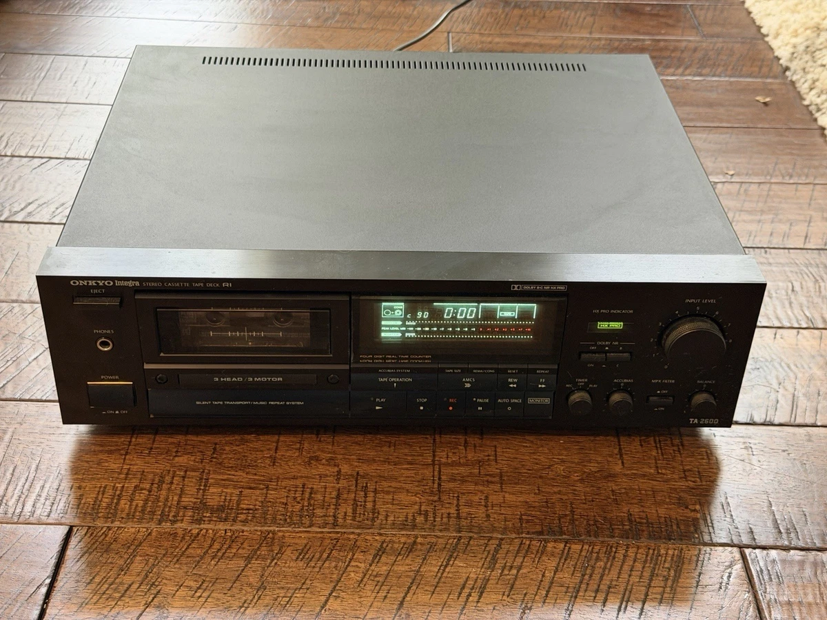 25+ Onkyo Cassette Player & Recorder Home Audio Cassette Tape