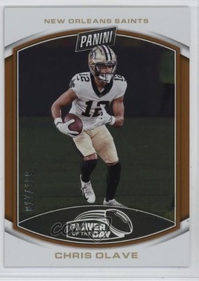 2023 Panini Player of the Day Orange 17/199 Chris Olave #47 1pu9