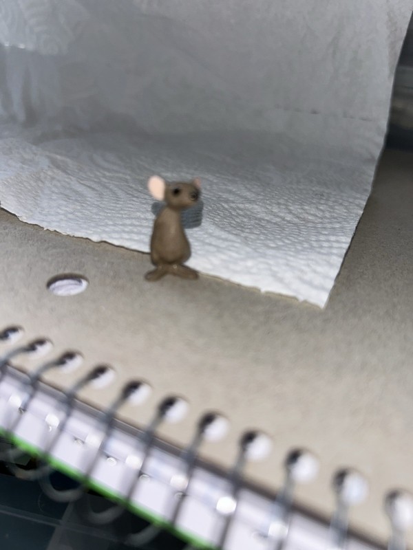 Hagen Renaker Baby Standing Mouse