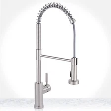 Miseno MNO281L 1.75 GPM 1 Hole Pre-Rinse Kitchen Faucet - Stainless Steel