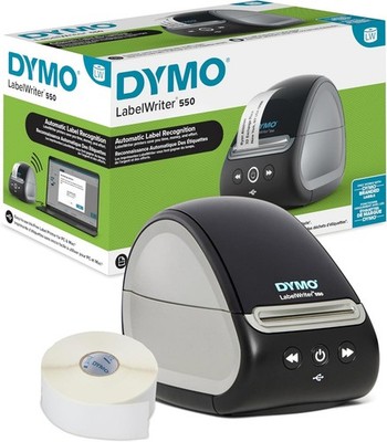 Dymo LabelWriter 550 Direct Thermal Printer Monochrome Label Print USB USB Host
