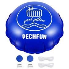 Pechfun Pool Pillows for Above Ground Pools - 4 x 4 ft Pool Air Pillow for Wi...