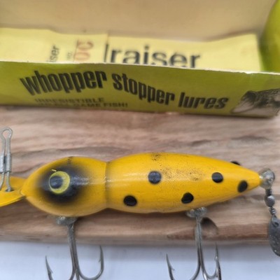 Vintage WHOPPER STOPPER HELLBENDER FISHING LURE | eBay