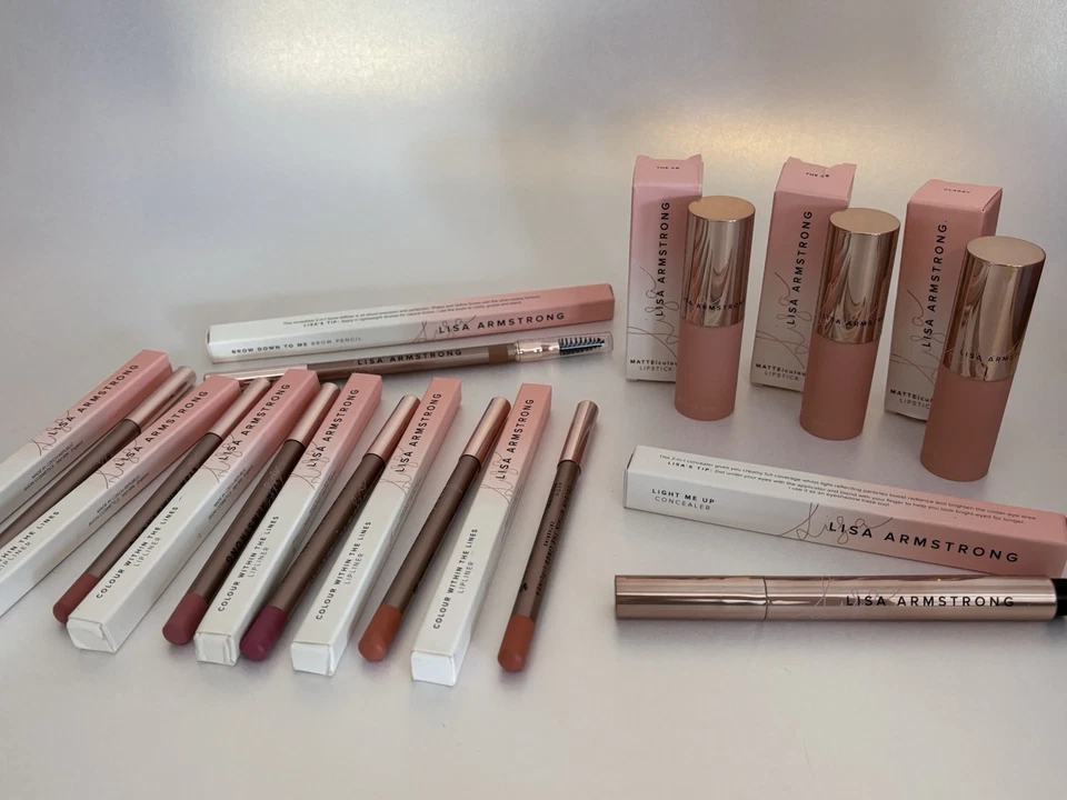 Avon Lisa Armstrong makeup bundle - all new discontinued products - 11 items - Image 2 of 4