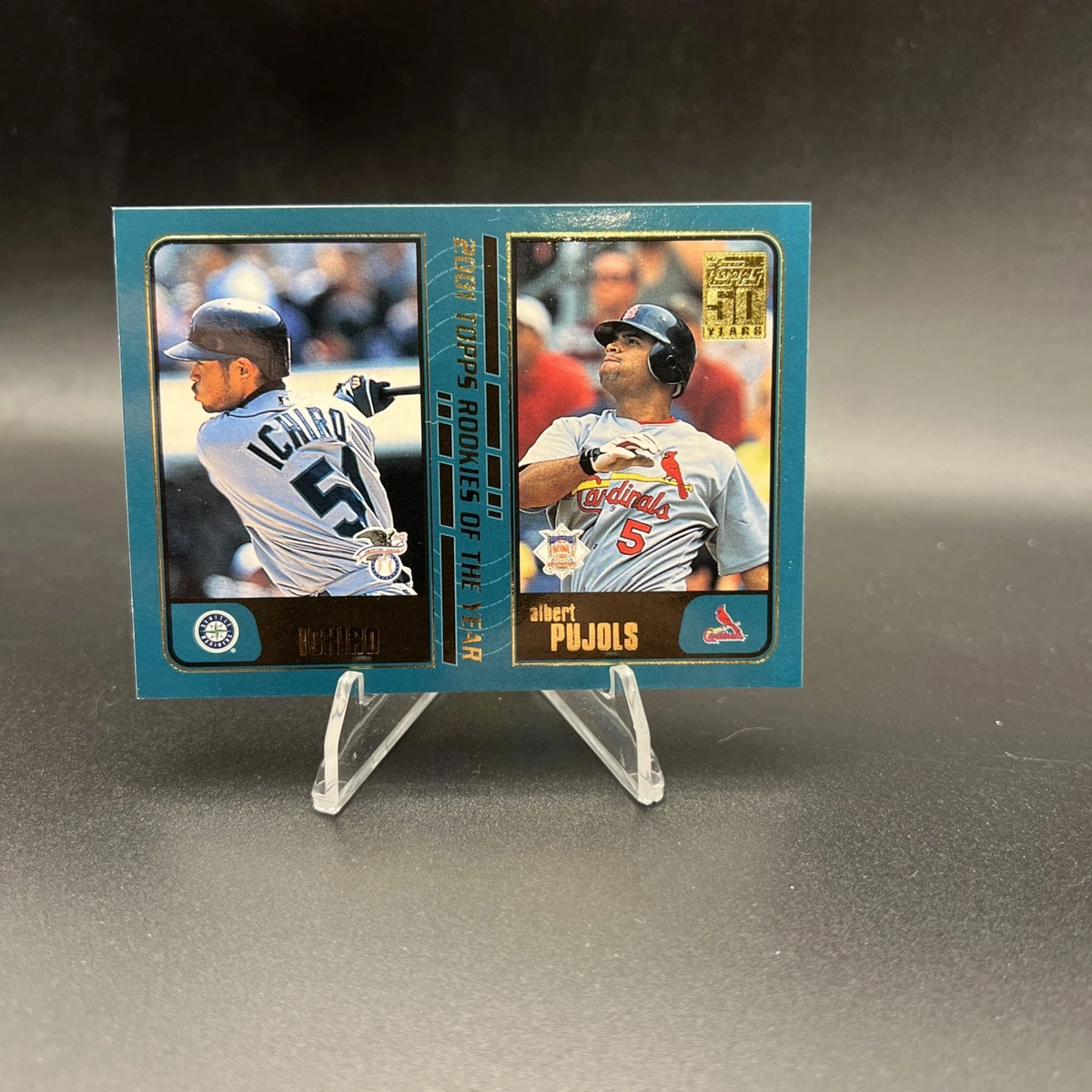 Topps Albert Pujols Rookie Baseball Sports Trading Cards