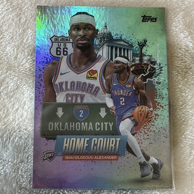 Topps 2025-26 Home Court Insert HCA-5 Shai Gilgeous-Alexander OKC
