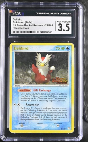 Delibird graded CGC 3.5 for sale on eBay