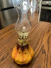 VINTAGE ANTHROPOMORPHIC MINI PUMPKIN OIL LAMP NEVER USED — photo 2
