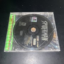 Spider-Man Sony PlayStation 1 PS1 Disc & Case...