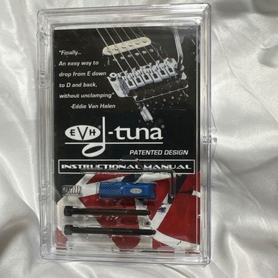 EVH D-Tuna Blue Neu für Floyd Rose 6-Saiter Drop Tuning Zubehör
