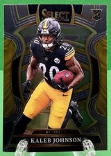 2025 Panini Select - Concourse Kaleb Johnson #52 (RC) Pittsburgh Steelers