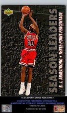 1993-94 Upper Deck #169 B.J. Armstrong Chicago Bulls Basketball