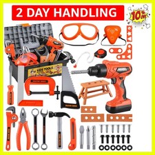 Kids Tool Set   Zealous 48 pcs Toddler Tool Set with Tool Box  Electronic To...