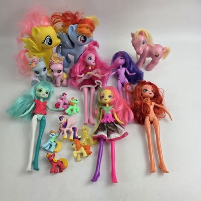 My little Pony Konvolut Figuren Puppen Equestria Mädchen Restposten Hasbro gemischt Spielzeug