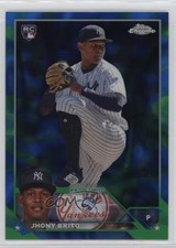 2023 Topps Chrome Update Blue & Green Lava Lamp Refractor 31/125 Jhony Brito 1u6