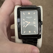 Kenneth Cole New York Mens Quartz Analog Date...