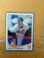 2013 Topps Zach Wheeler RC (2) Chrome# US180 & Update #US220 Mets NrMt- Mt