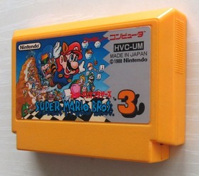 Famicom Super Mario Bros 1 2 3 Nintendo FC NES from Japan set of 3