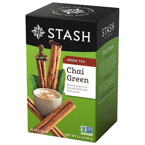 Stash Tea Смесь зеленого чая-чай 20 пакетиков 2090₽