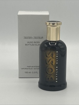 HUGO BOSS BOTTLED ELIXIR 3.4/3.3 OZ PARFUM INTENSE SPRAY NEW  TSTR WHITE BOX