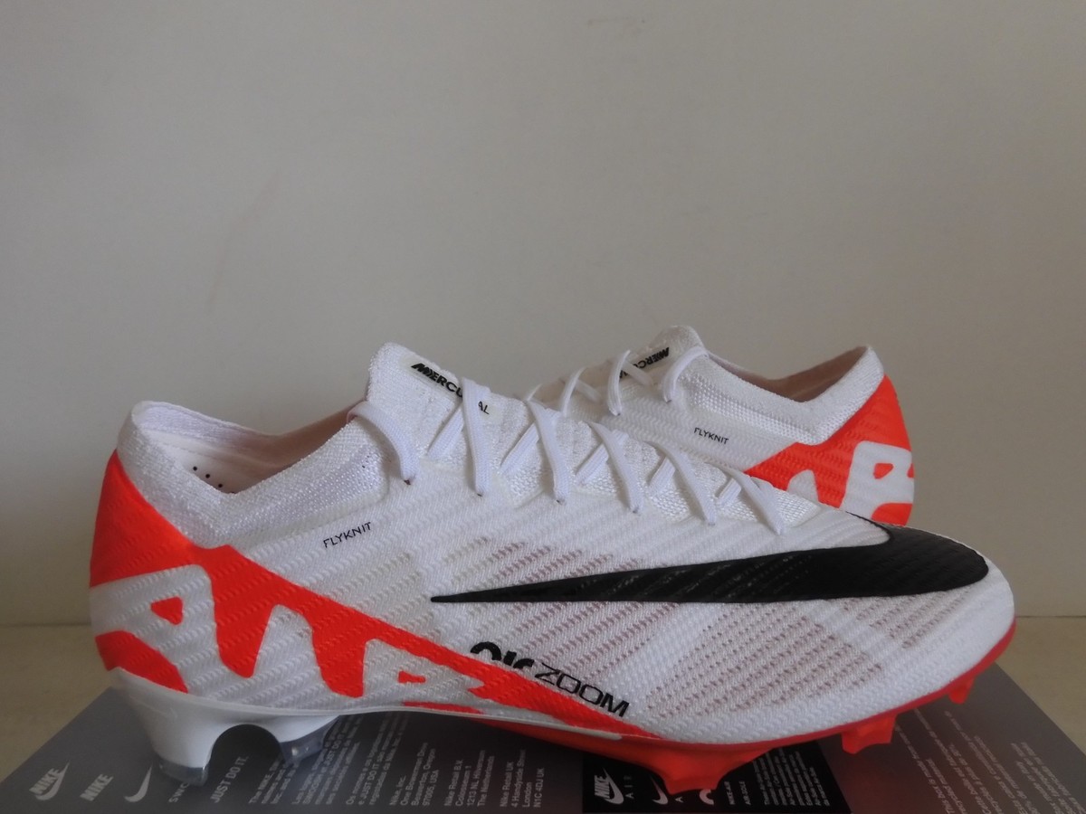 Nike Zoom Mercurial Vapor 15 Elite Fg Crimson-White-Black Sz 11