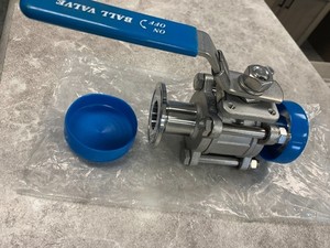 Two-way Ball Valve Stainless steel Food & Beverage