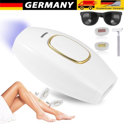 990000 Impulse IPL Laser Haarentfernungsgerät Epilierer Haarentferner DHL