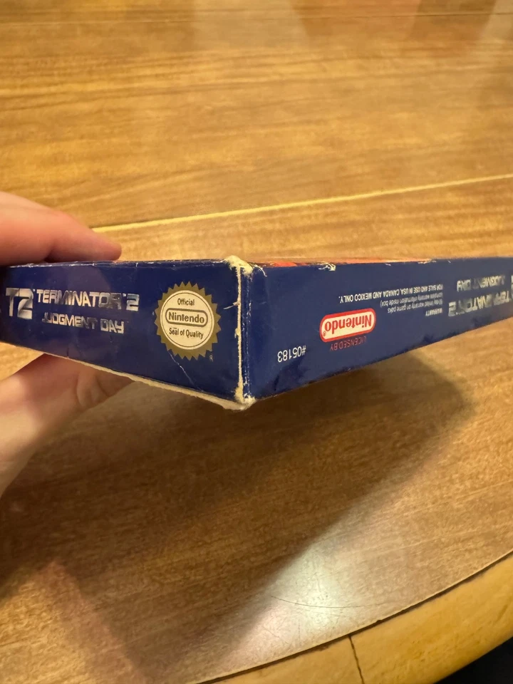 Terminator 2 (Nintendo NES) T2 CIB complete movie video game nice shape L@@K - Image 2 of 4